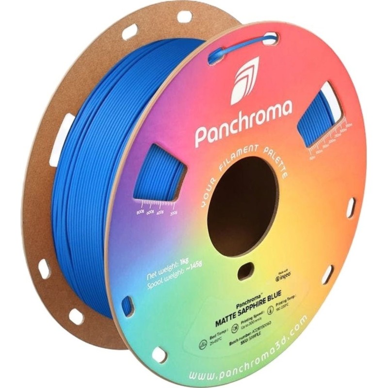 Polymaker Panchroma™ PLA Matte - Sapphire Blue - 1.75mm - 1 Kg Polymaker Panchroma™ PLA Matte - Sapphire Blue - 1.75mm - 1 Kg