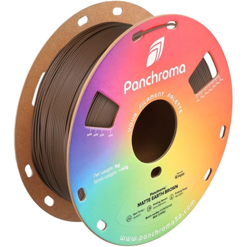Polymaker Panchroma™ PLA Matte - Earth Brown - 1.75mm - 1 Kg Polymaker Panchroma™ PLA Matte - Earth Brown - 1.75mm - 1 Kg