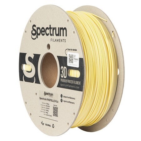 Spectrum - Pastello PLA - Lemon Cream - 1.75mm - 1Kg