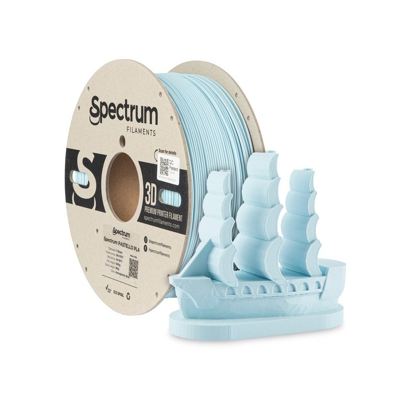 Spectrum - Pastello PLA - Atmospheric Blue - 1.75mm - 1Kg Spectrum - Pastello PLA - Atmospheric Blue - 1.75mm - 1Kg