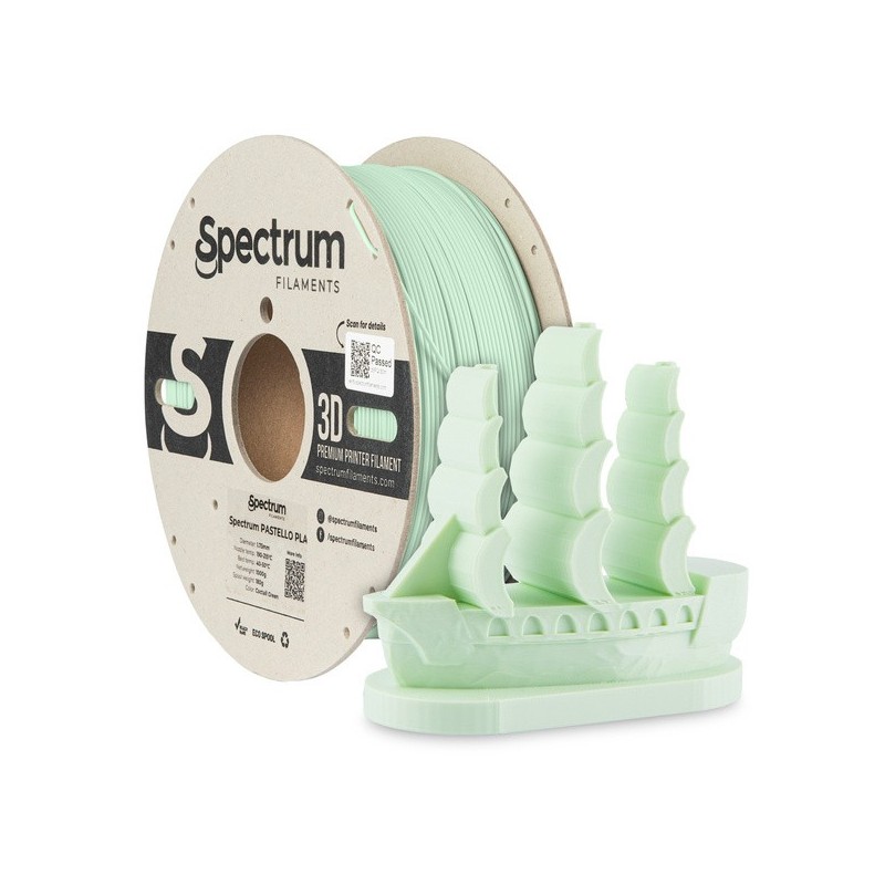 Spectrum - Pastello PLA - Cotail Green - 1.75mm - 1Kg Spectrum - Pastello PLA - Cotail Green - 1.75mm - 1Kg
