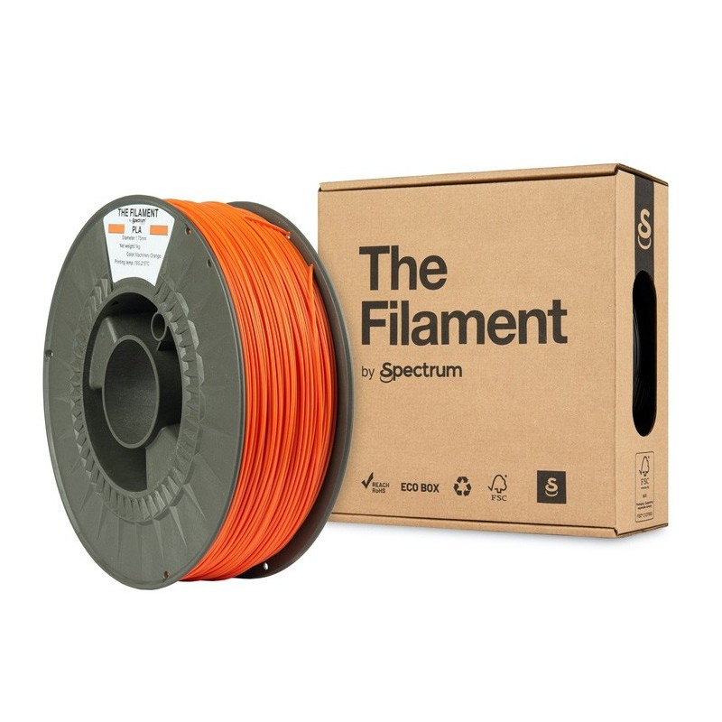 Spectrum - The Filament PLA - Machinery Orange - 1.75mm - 1Kg Spectrum - The Filament PLA - Machinery Orange - 1.75mm - 1Kg