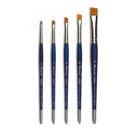 Raphaël - Kaërell Blue 8264.4 - Beveled brushes Size 4