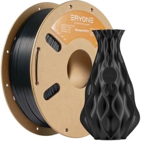 Eryone - PETG - Black - 1.75mm - 1 Kg
