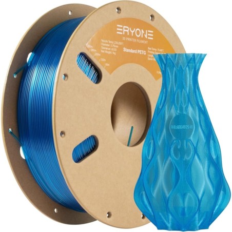 Eryone - PETG Transparent - Bleu (Blue) - 1.75mm - 1 Kg