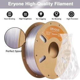 Eryone - PETG Transparent - Transparent - 1.75mm - 1 Kg