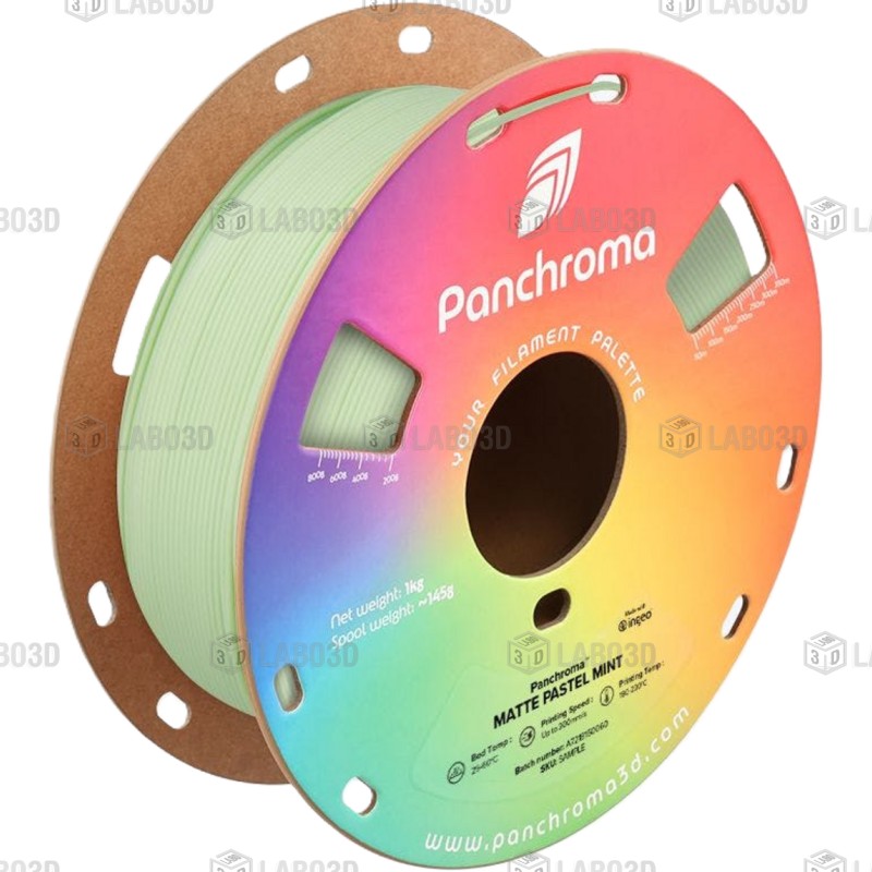 Polymaker Panchroma™ PLA Matte - Pastel Mint - 1.75mm - 1 Kg Polymaker Panchroma™ PLA Matte - Pastel Mint - 1.75mm - 1 Kg