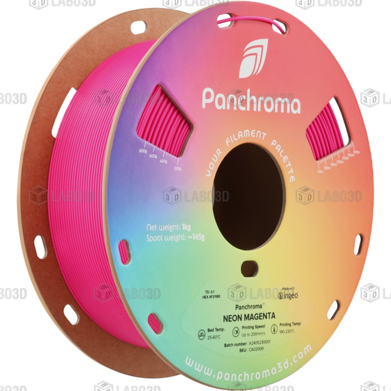 Polymaker Panchroma™ PLA Neon - Magenta- 1.75mm - 1 Kg Polymaker Panchroma™ PLA Neon - Magenta- 1.75mm - 1 Kg