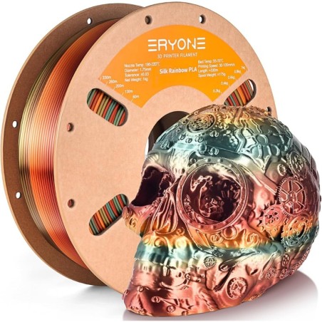 Eryone - PLA - Silk arc-en-ciel Steampunk (Silk Rainbow Steampunk) - 1.75mm - 1 Kg