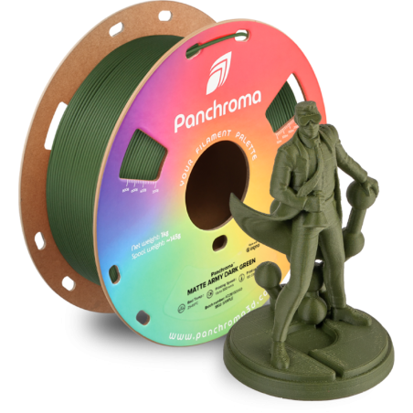 Polymaker Panchroma™ PLA Matte - Army Dark Green - 1.75mm - 1 Kg