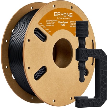 Eryone - PETG High Speed - Black - 1.75mm - 1 Kg