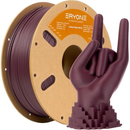 Eryone - PETG-CF - Carbon Fiber - reddish purple - 1.75mm - 1 Kg