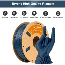 Eryone - PETG Fibre de Carbone - Bleu (Blue) - 1.75mm - 1 Kg