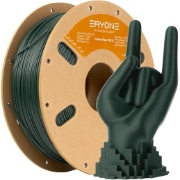Eryone - PETG Fibre de Carbone - Olive Green - 1.75mm - 1 Kg