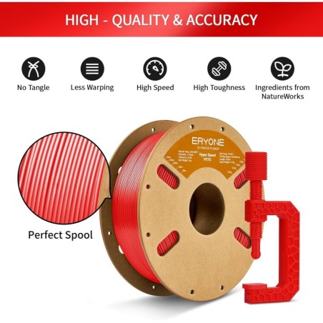 Eryone - PETG High Speed - Rouge (Red) - 1.75mm - 1 Kg