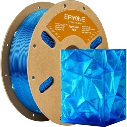 Eryone - PETG High Speed - Bleu Transparent - 1.75mm - 1 Kg