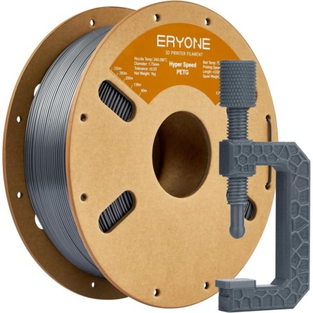 Eryone - PETG High Speed - Gris (Gray) - 1.75mm - 1 Kg