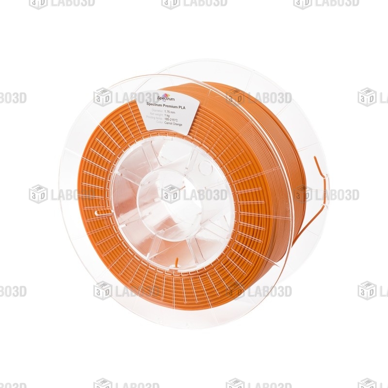 Spectrum - Premium PLA - Orange Carotte (Carrot Orange) - 1.75mm - 1Kg