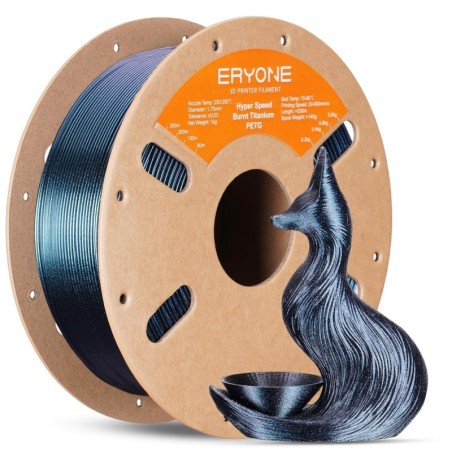 Eryone - PETG High Speed Burnt Titanium - Blue - 1.75mm - 1 Kg
