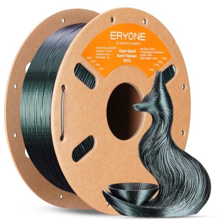 Eryone - PETG High Speed Burnt Titanium - Green - 1.75mm - 1 Kg