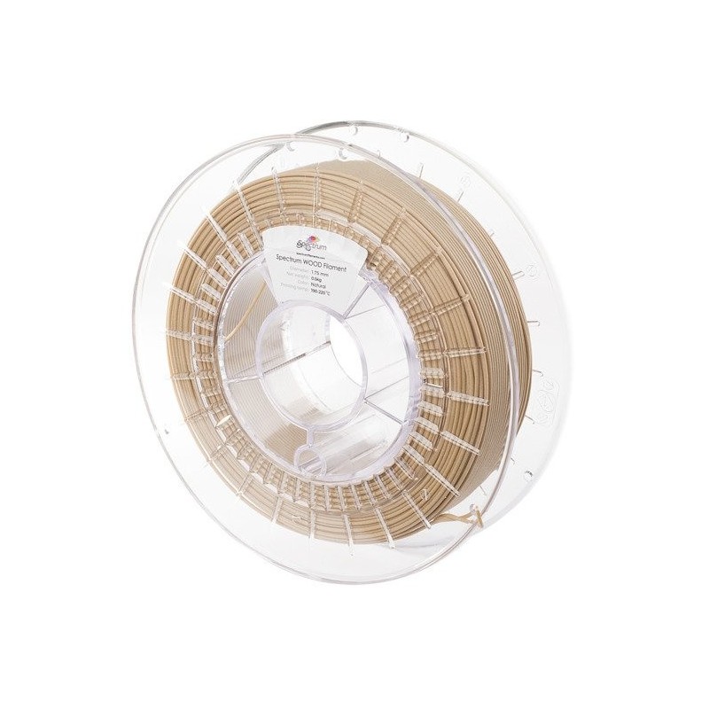 Spectrum - WOOD - Natural - 1.75mm - 0.5Kg Spectrum - WOOD - Natural - 1.75mm - 0.5Kg