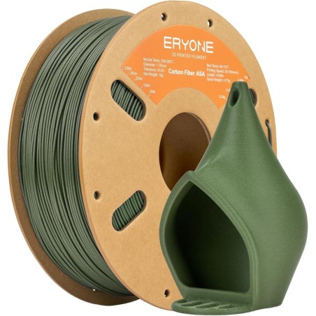 Eryone - ASA Carbon Fiber - Olive Green - 1.75mm - 1 Kg