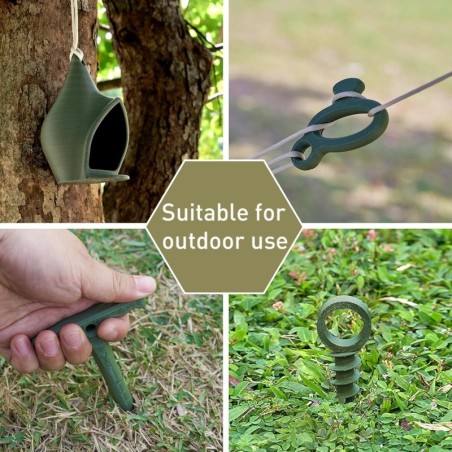 Eryone - ASA Carbon Fiber - Vert Olive (Olive Green) - 1.75mm - 1 Kg