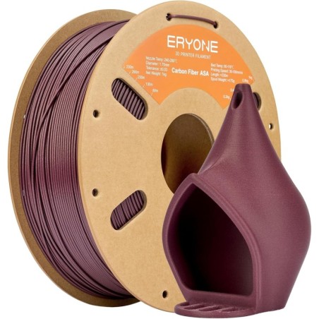 Eryone - ASA Carbon Fiber - Violet Rouge (Purple Red) - 1.75mm - 1 Kg