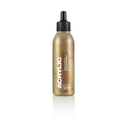 Montana - ACRYLIC Refill - Recharge De Peinture Acrylique - Metallic Gold Matt - 25 ml