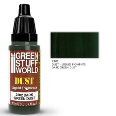 Green Stuff World - Pigments Liquides - Dark Green Dust - 2302