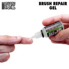 Green Stuff World - Gel de Réparation pour Pinceaux (Brush Repair Gel) - 9329