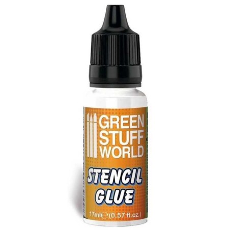 Green Stuff World - Colle de Pochoir Repositionnable (Repositionable Stencil Glue) - 17Gr - 2535