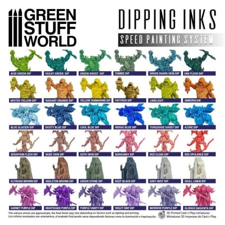 Green Stuff Word - Dipping ink - Skull Linen Dip - 3708