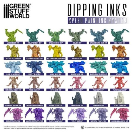 Green Stuff World - Peintures Dipping inks - Purple Vanity Dip - 17ml - 4245