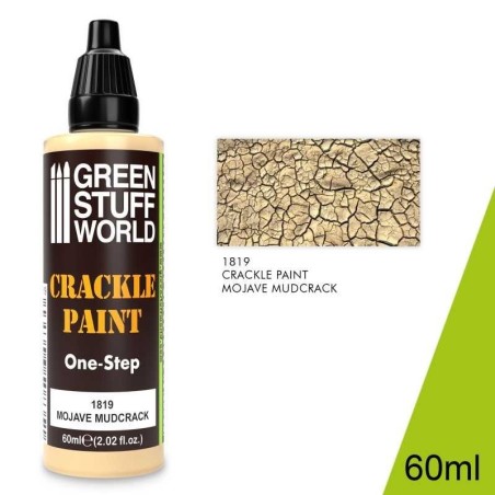 Green Stuff World - Crackle Paint - Mojave Mudcrack - 60ml - 1819