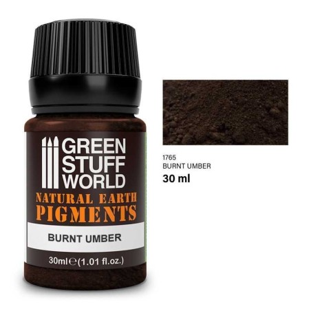 Green Stuff World - Pigment - Burnt Umber - 30ml - 1765