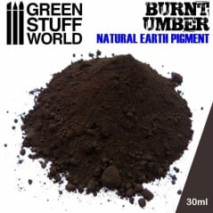 Green Stuff World - Pigment - Burnt Umber - 30ml - 1765