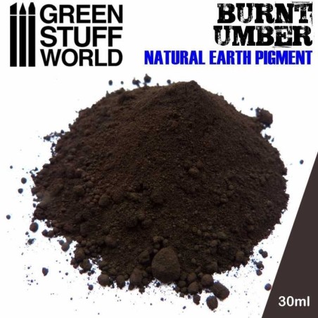 Green Stuff World - Pigment - Burnt Umber - 30ml - 1765