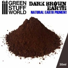 Green Stuff World - Pigment - Dark Brown Earth - 30ml - 1766