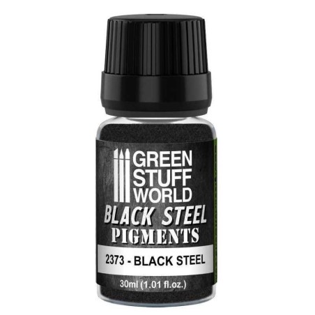 Green Stuff World - Black Steel - 30ml - 2373
