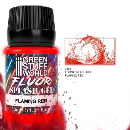 Green Stuff World - Splash Gel - Flaming Red - 30ml - 3155