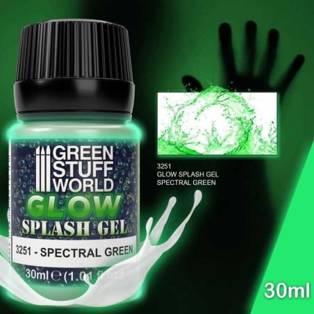 Green Stuff World - Splash Gel - Spectral Green - 30ml - 3251