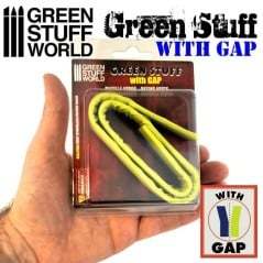 Green Stuff World - Résine Verte En Bande Avec Séparation - 45cm - 9862