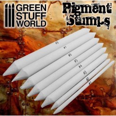 Green Stuff World - Set Estompes Pour Pigments - 8x - 1690