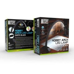 Green Stuff World - Hobby Arch LED Lamp - Darth Black - 11060