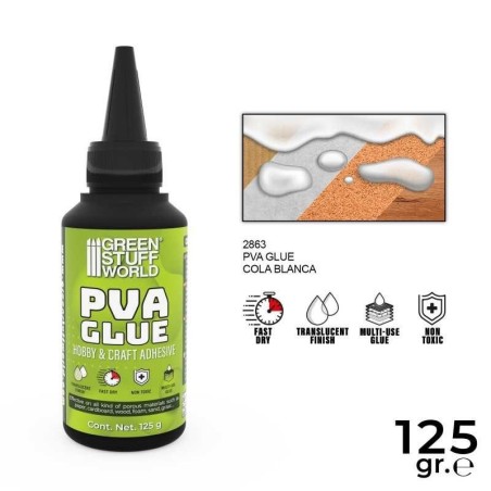 Green Stuff World - Colle Blanche 125gr - 125Gr - 2863
