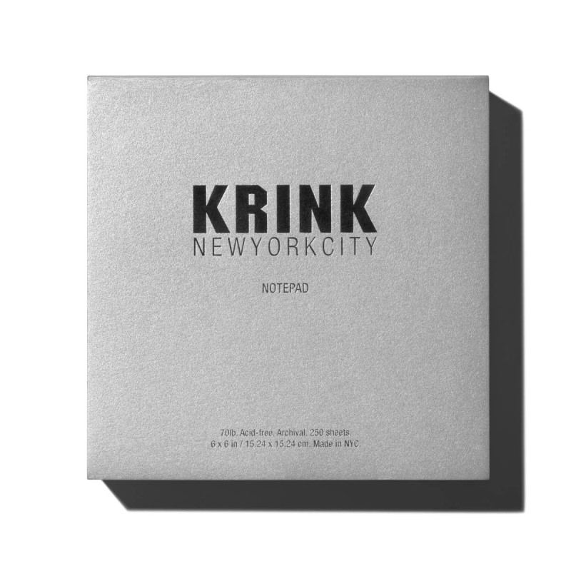 Krink - NotePad - Format Carré - 250 Feuilles - 100g Krink - NotePad - Format Carré - 250 Feuilles - 100g