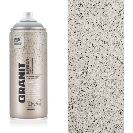 Montana - Spray Effet Granit - Gris Clair (Light Grey) - 400ml