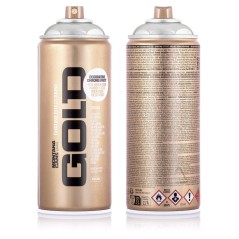 Montana - GOLD - Couleurs Effet Chrome - Chrome Argenté (Silverchrome) - 400ml