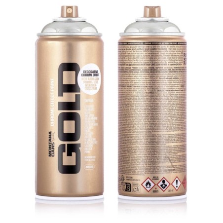 Montana - GOLD - Chrome Effect Colors - Silverchrome - 400ml